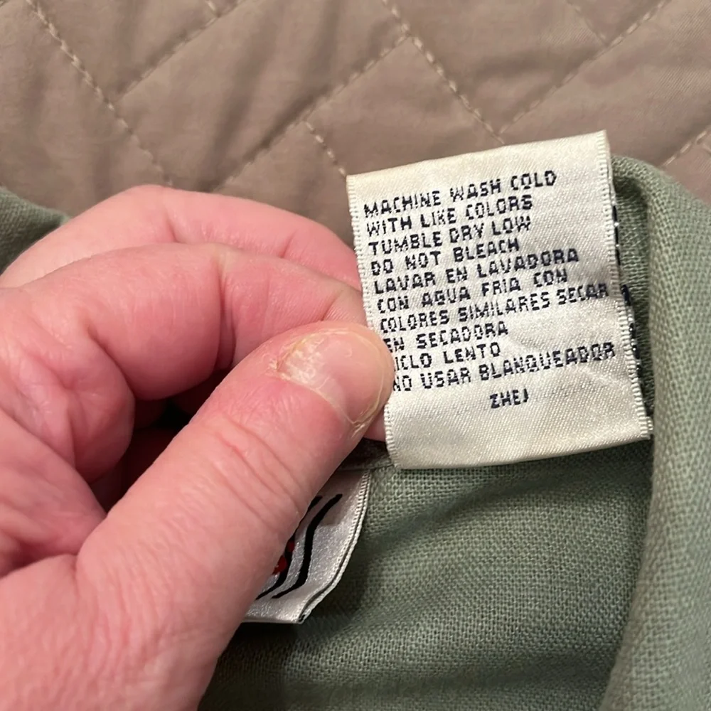 Vintage Bill Blass Jeans,  Army Green Jacket/ Size Medium